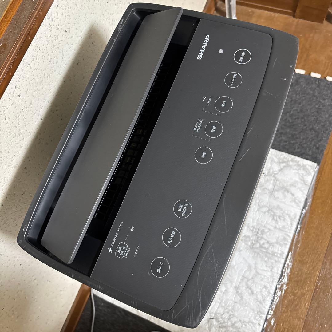 【2024年製】SHARP加湿空気清浄機　KI-TX75 ※加湿フィルター新品