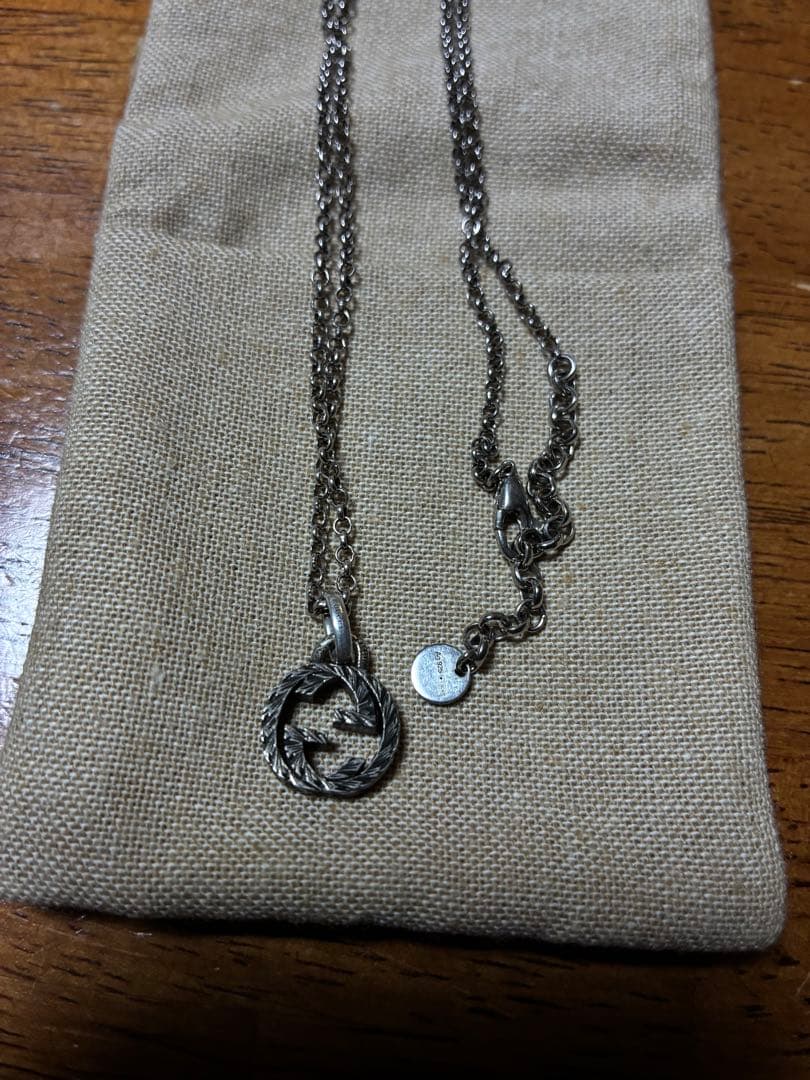 GUCCI グッチ ネックレス インターロッキングG