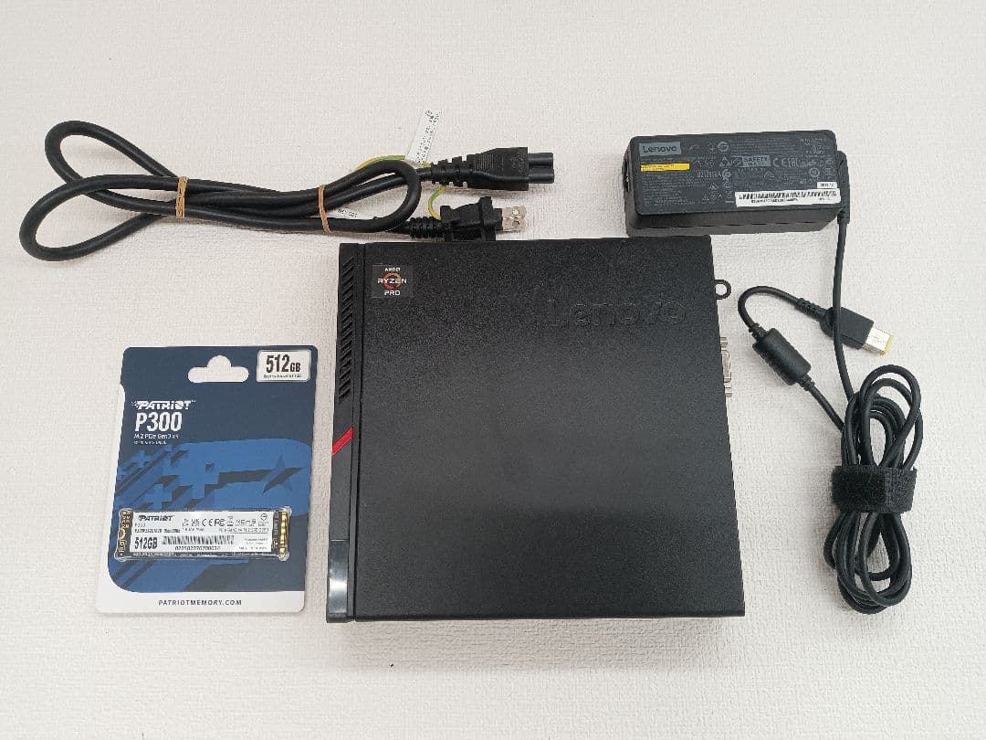 42:Lenovo M715q Ryzen 5 メモリ16GB　ストレージ新品