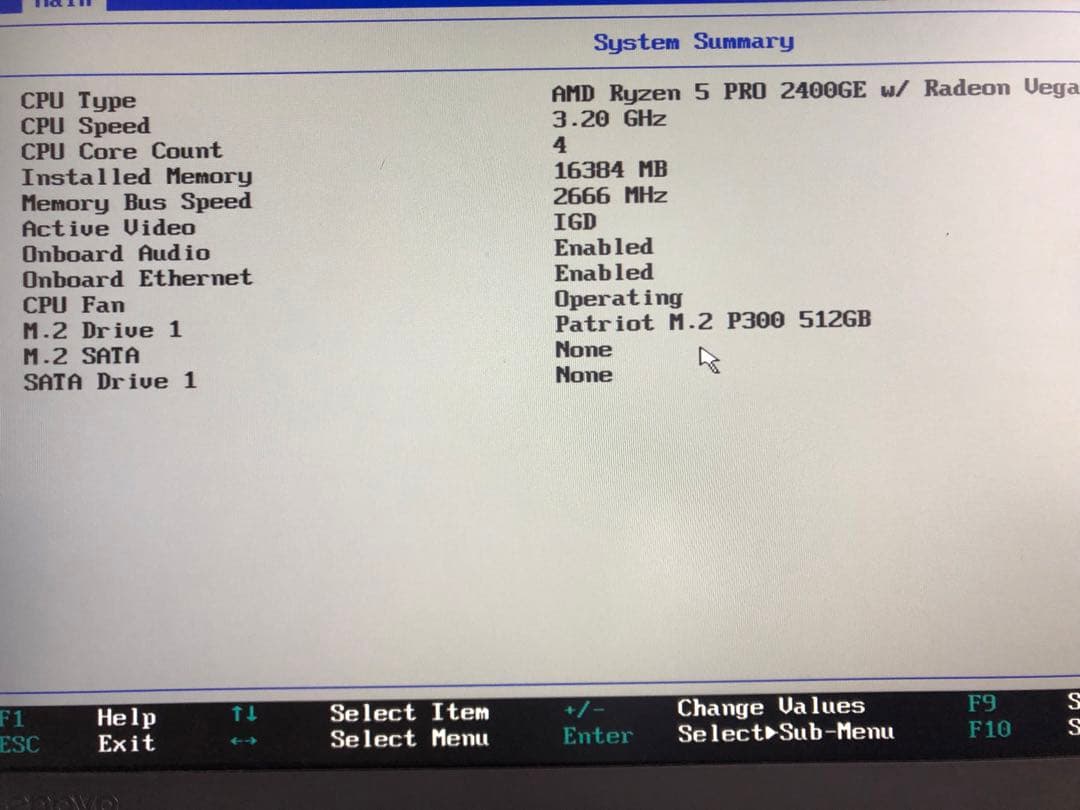 42:Lenovo M715q Ryzen 5 メモリ16GB　ストレージ新品