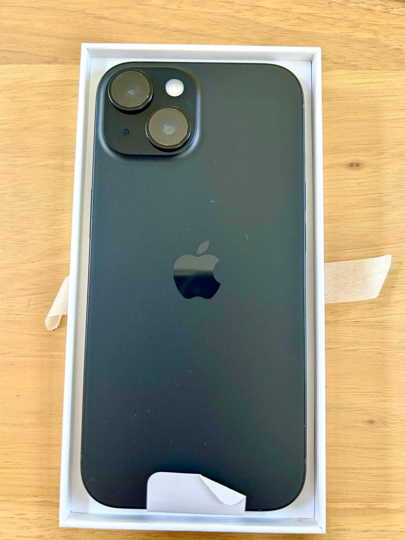 【新品未使用】Apple iPhone 15 128GB ブラック
