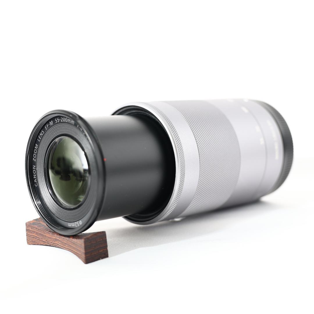【美品】Canon EF-M 55-200mm IS STM ミラーレス 望遠