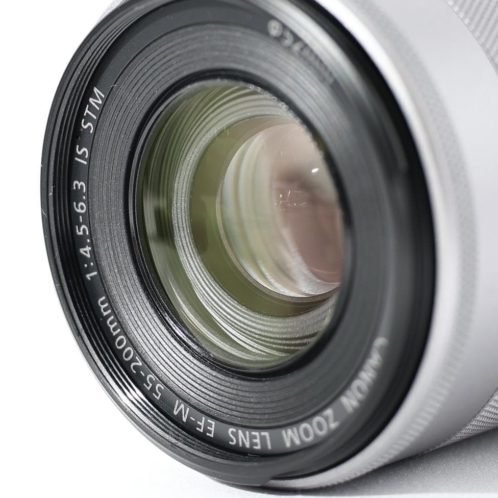【美品】Canon EF-M 55-200mm IS STM ミラーレス 望遠