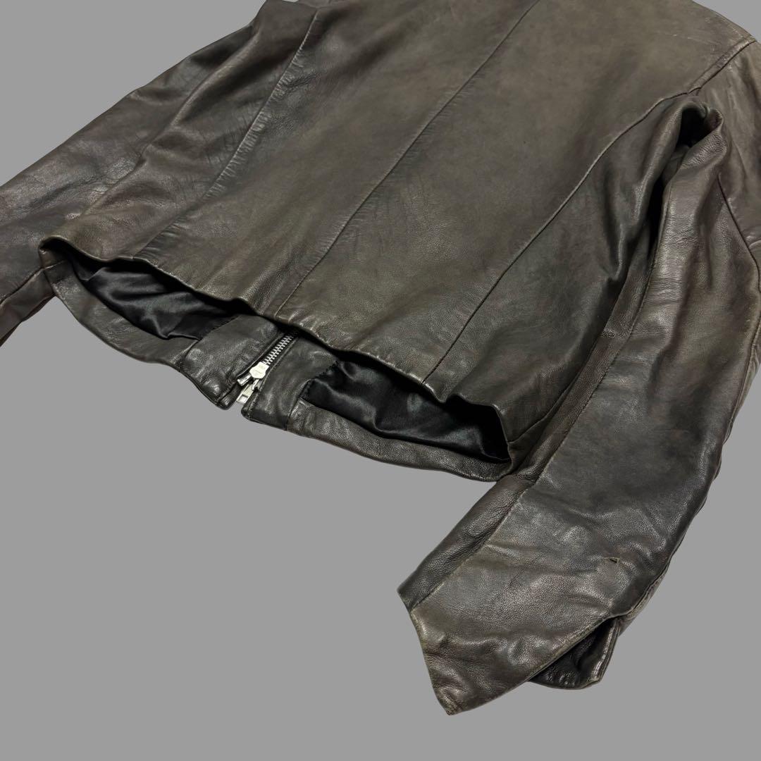 ジャケット・アウター Rare 00s archive EKAM Tech Leather Rider
