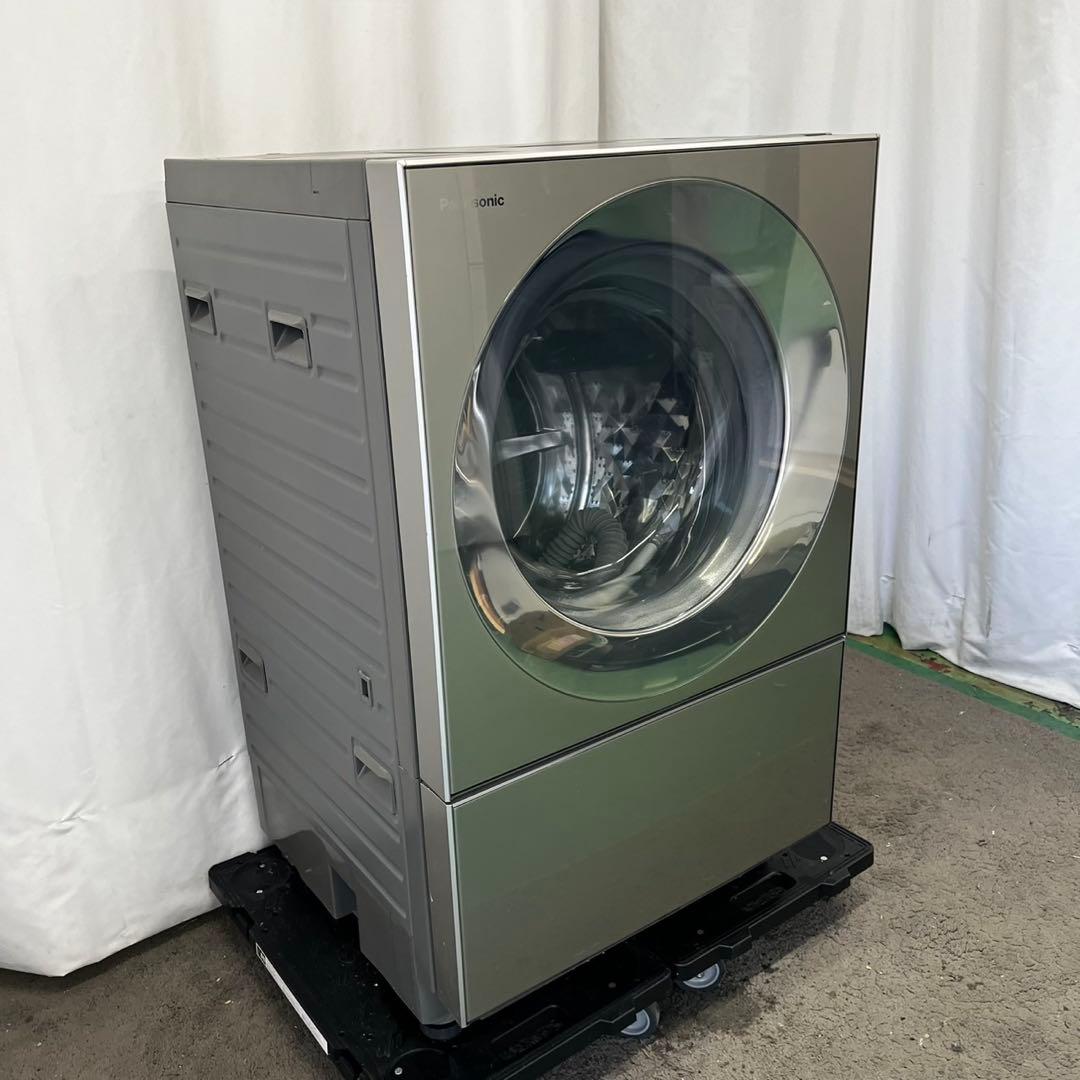 135　パナソニック　キューブル　ドラム式洗濯機　10キロ　中古　設置無料　安い