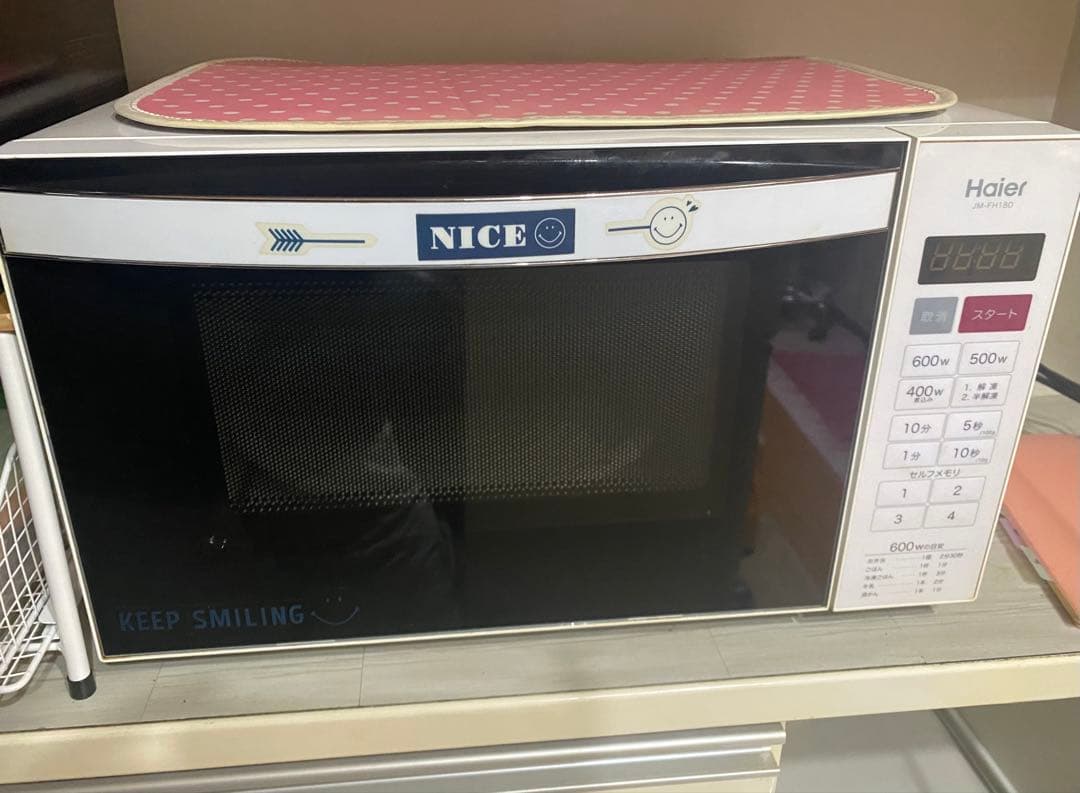 お値下げ中！ Haier 電子レンジ JM-FH18D 2018年製