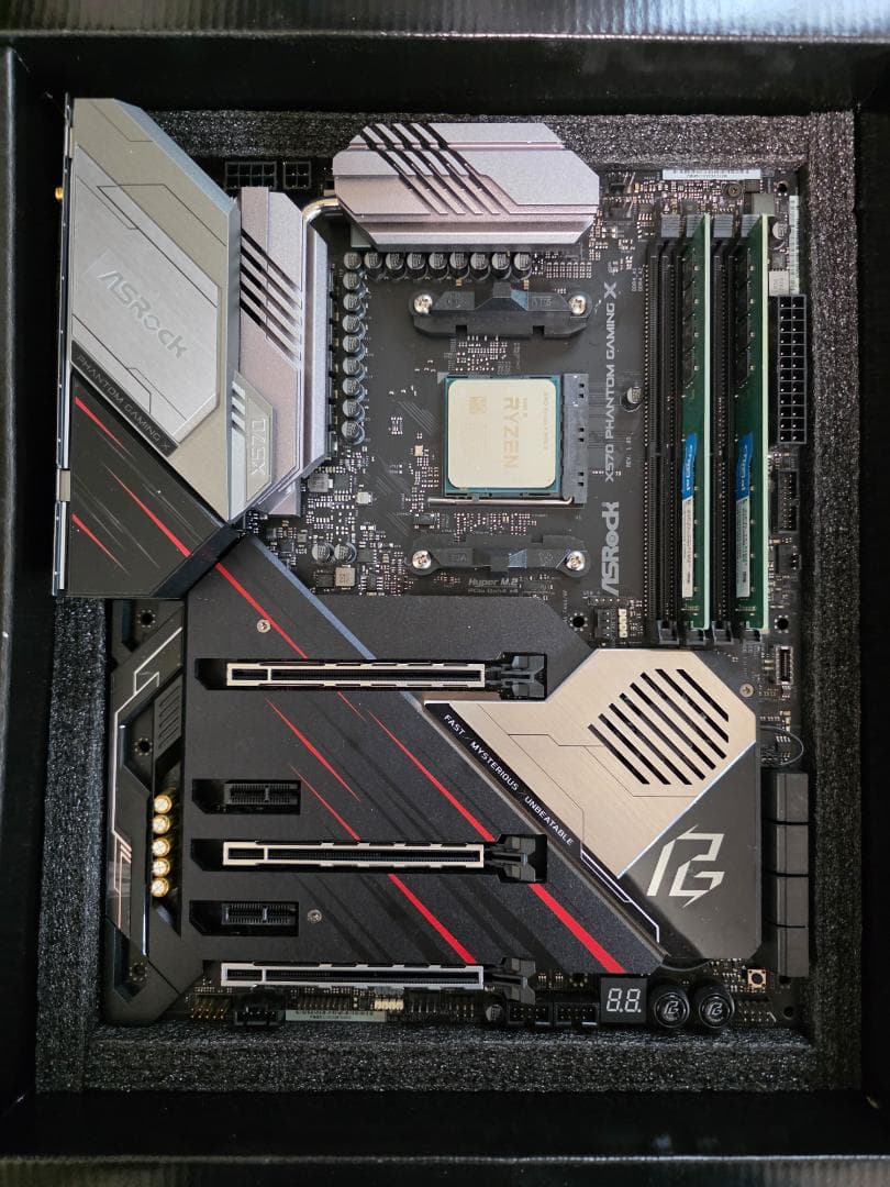 ASRock X570 PhantomGamingX+5900X+メモリ32GB