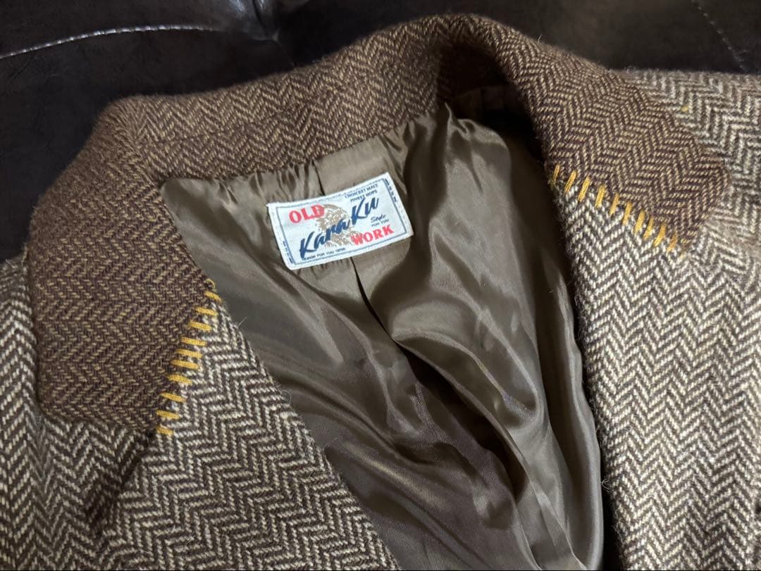 karuku ウールジャケット & ウールベスト 2点セット【未使用品】