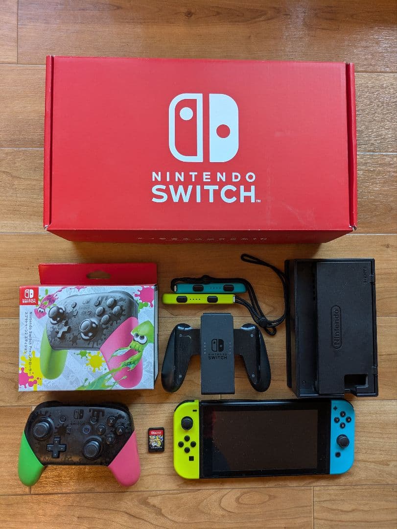 Nintendo Switch 本体 スプラトゥーン3　プロコン