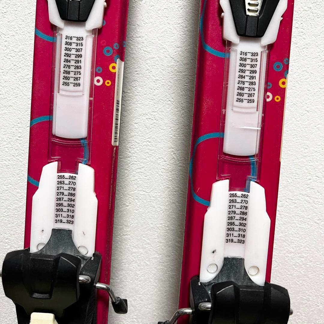 【ガールズ】elan 140cm Hart 24.0cm 女子 スキーセット