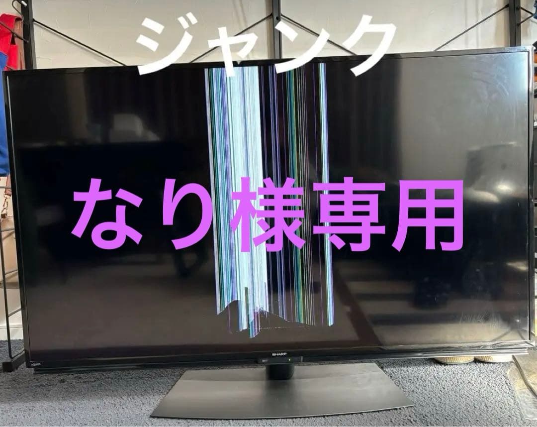 SHARP 4T-C50BL1 液晶テレビ 本体 画面不良