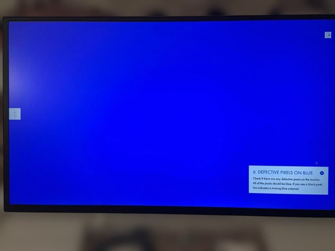 24.5″ 165Hz WQHDモバイルモニター　色むらあり