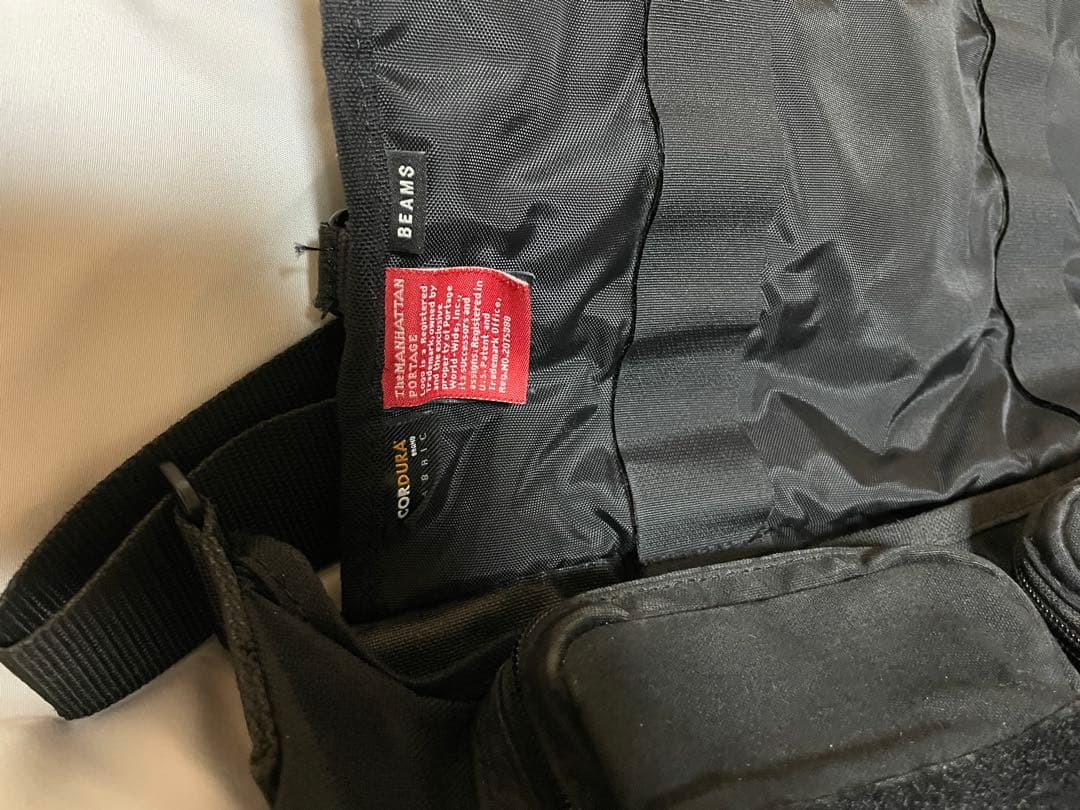 ビームス別注マンハッタンポーテージメッセンジャーバッグ　大小セット＋オマケ