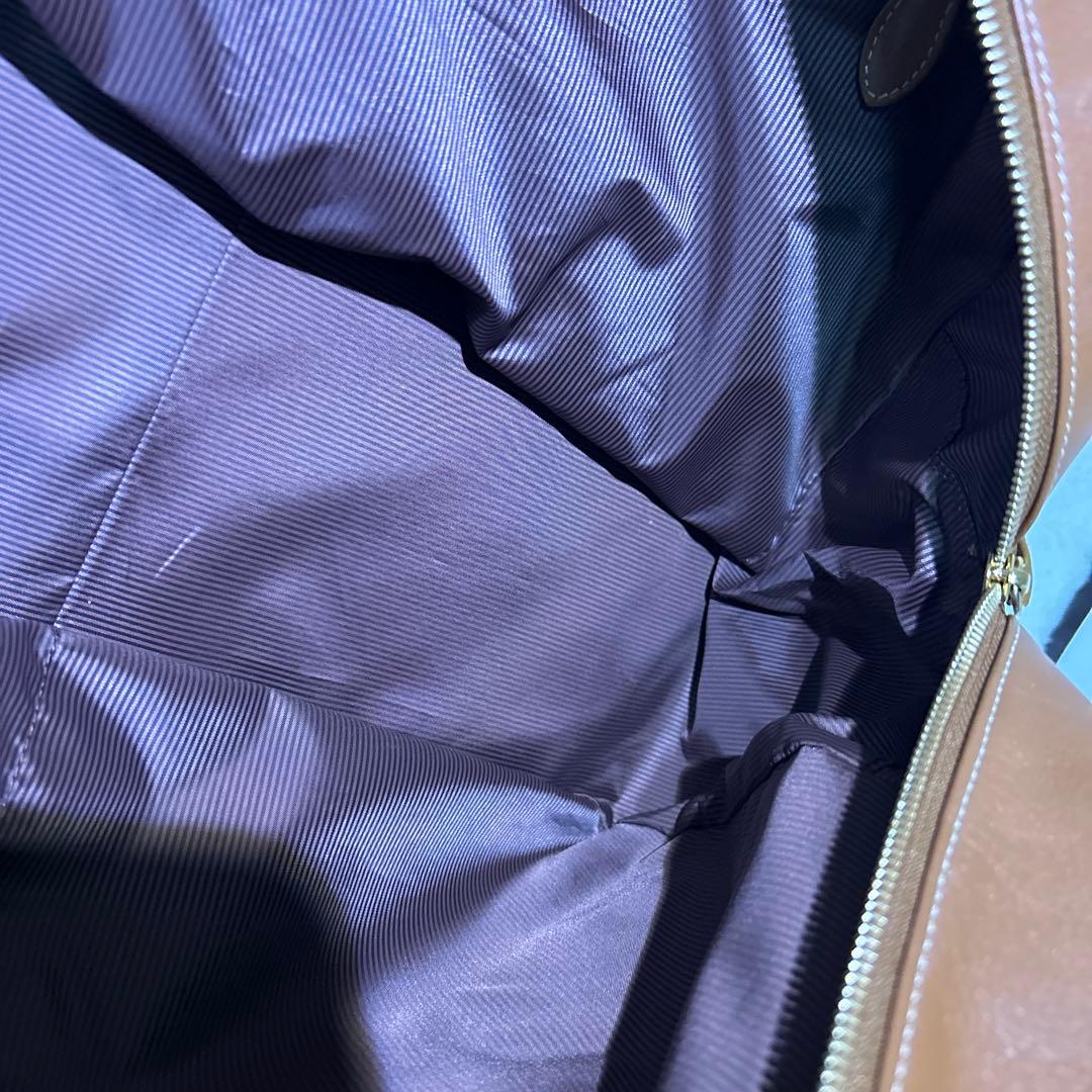 展示品　未使　希少　WAKO 和光　ボストンバック　レザー　ブラウン　鍵付