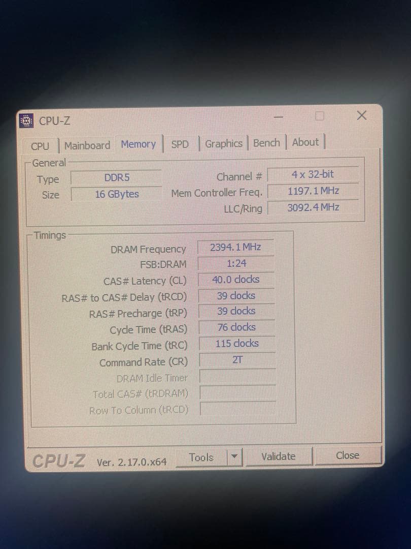 Samsung DDR5-4800 8GB×2 16GB デスクトップ メモリー