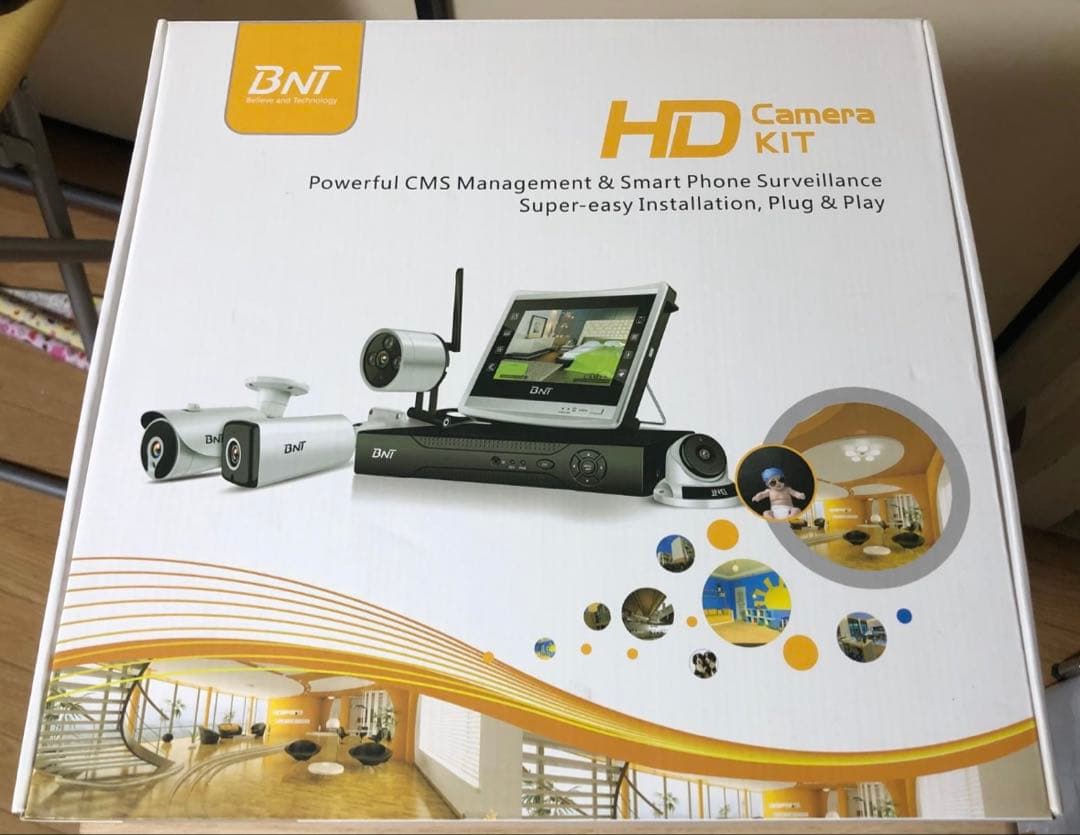 BNT HD セキュリティカメラセット