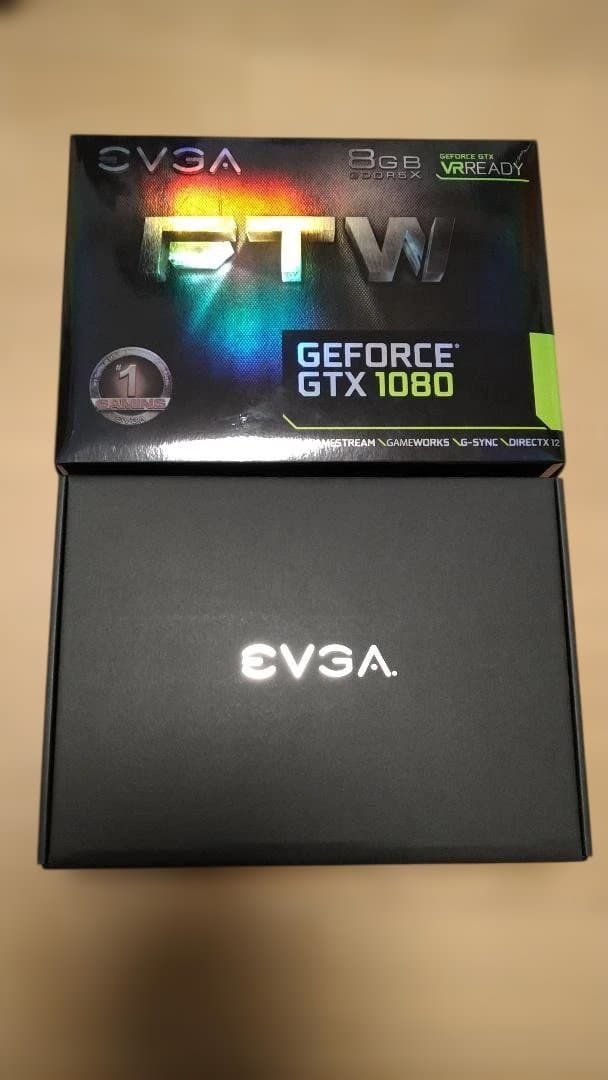 EVGA GeForce GTX 1080 FTW グラフィックボード GPU