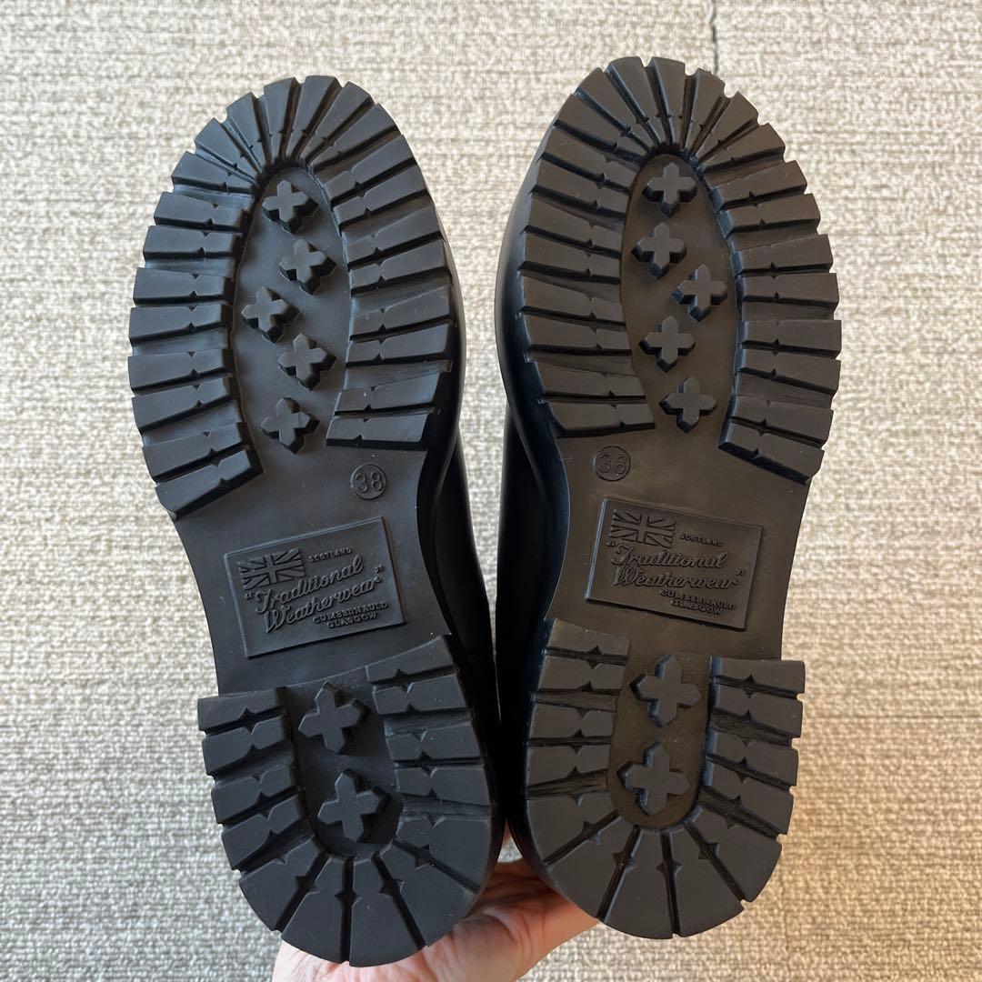 トラディショナルウェザーウェア　サイドゴア　レインブーツ　ミッド