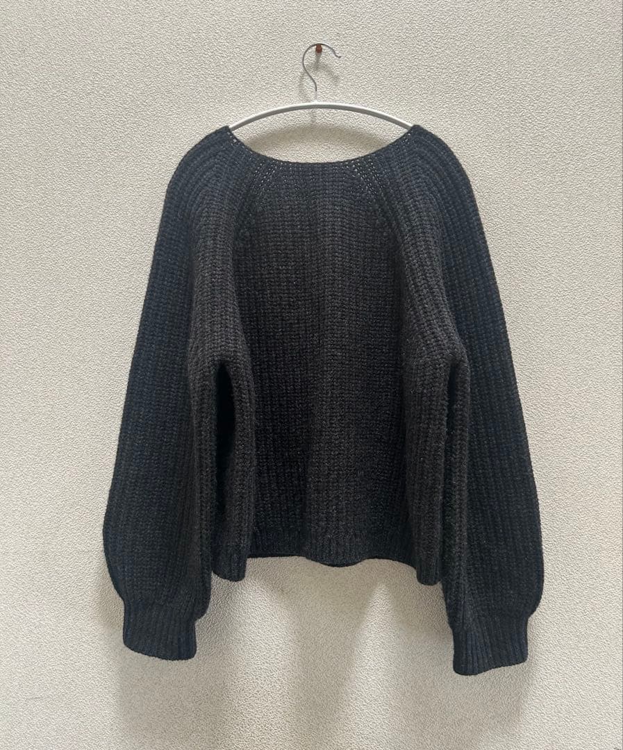 【Plage】yak mix loose ニット☆グレー