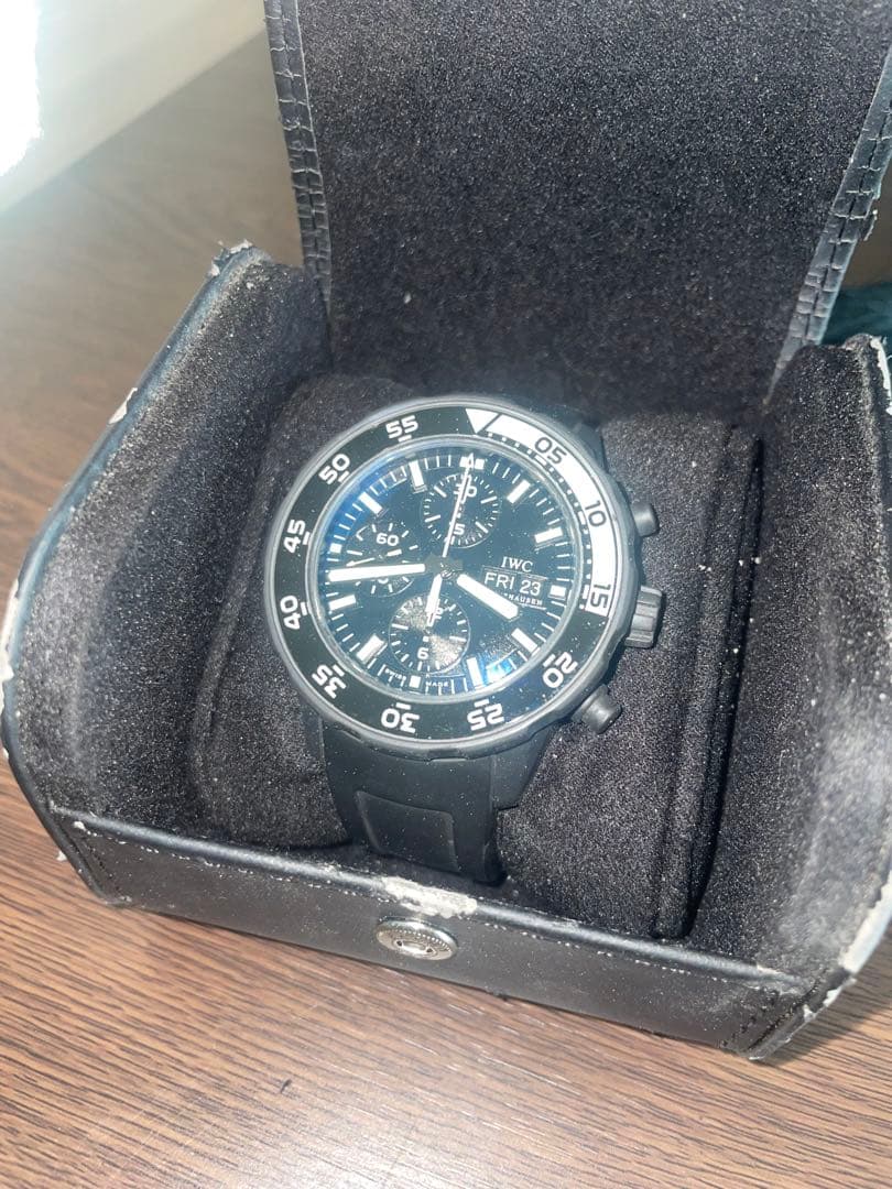 IWC TRIBUTE TO クロノグラフ