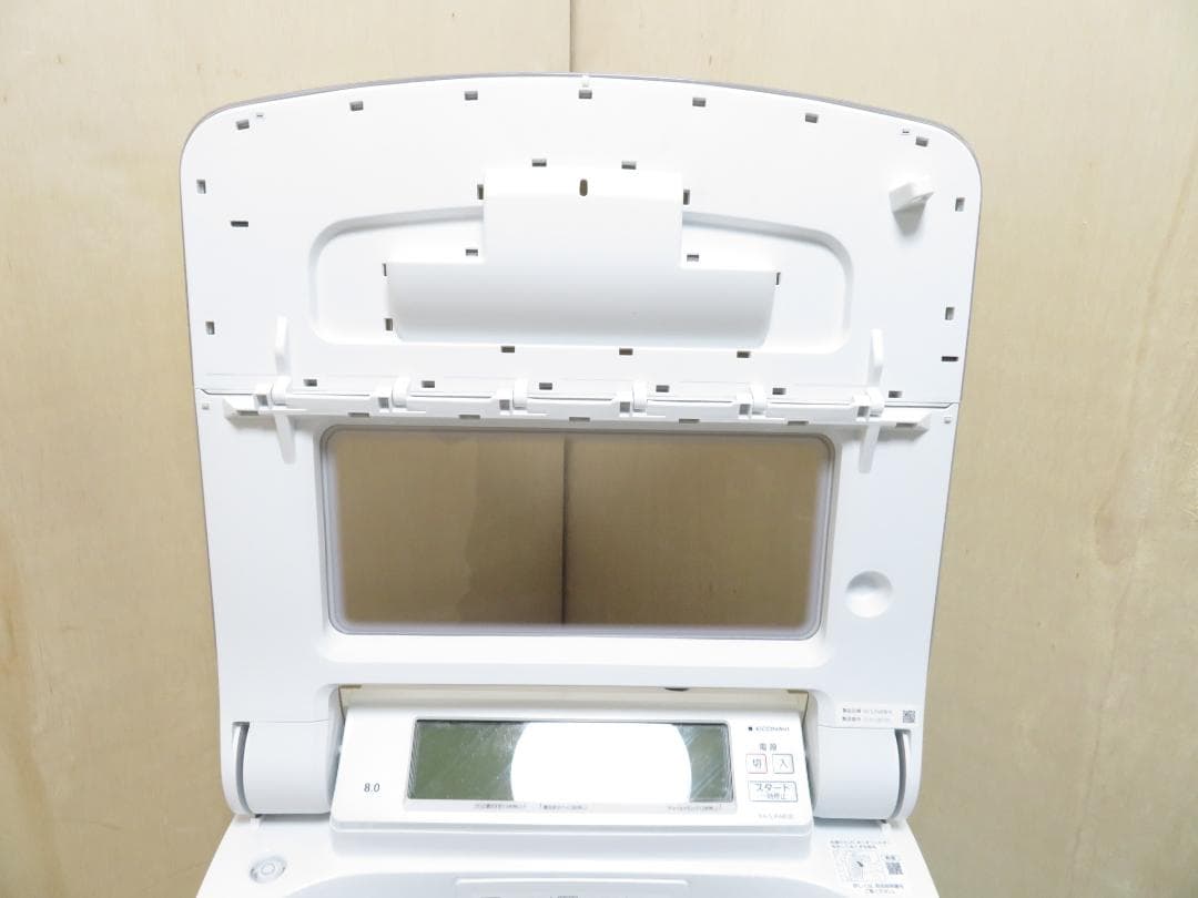 パナソニック 2022年製 Jコンセプト タッチ液晶 全自動洗濯機 8.0kg