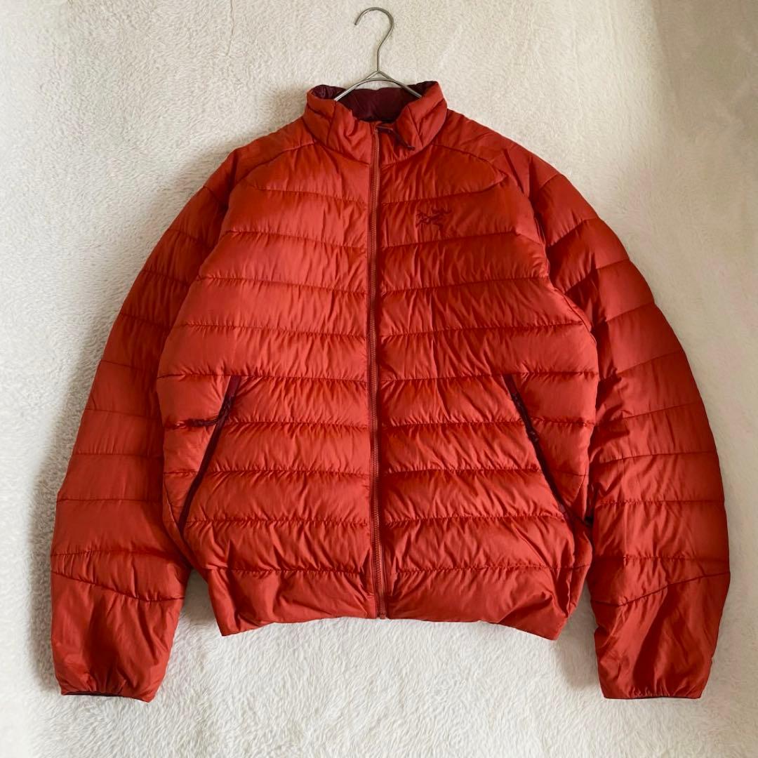 アークテリクス　セリウムダウンジャケット　希少カラー　オレンジ　M