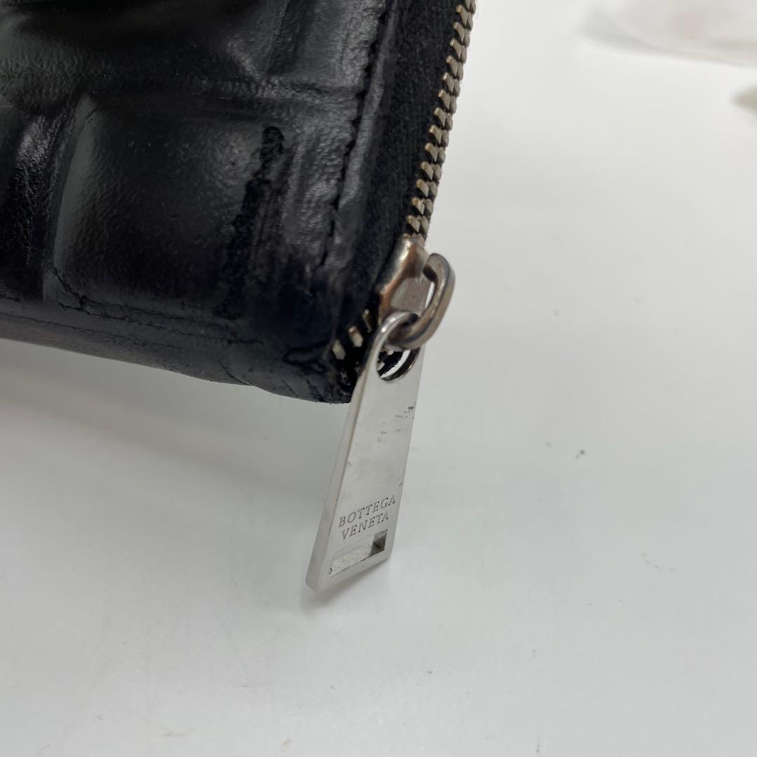 ボッテガヴェネタ パデッド・ケース（パース・小銭入れ）ブラック