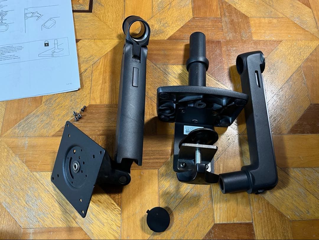 エルゴトロン LX デスクモニターアーム マットブラック