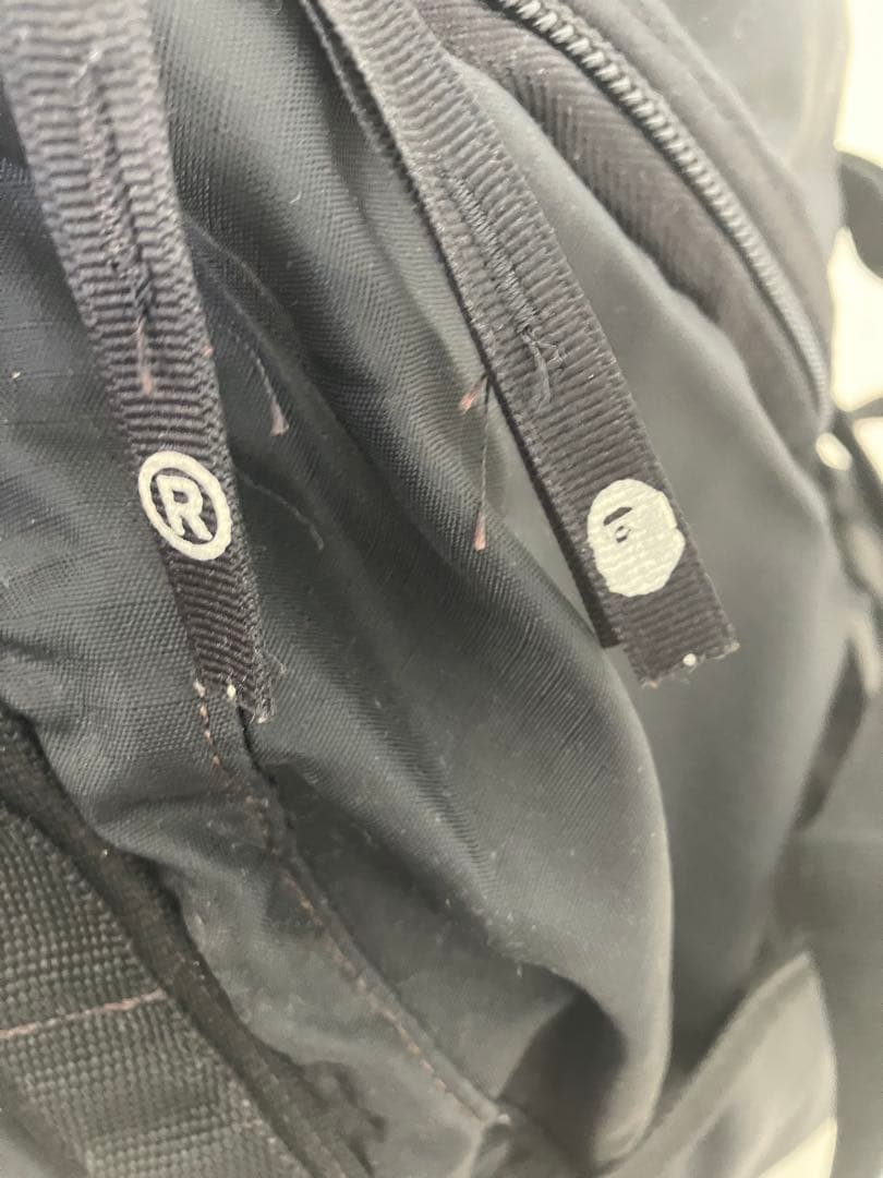 A BATHING APE ブラックバックパック