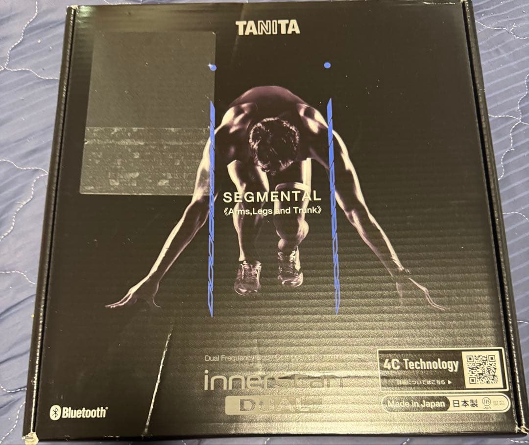 タニタ部位別体組成計ブラック RD-803L-BK [スマホ管理機能あり]