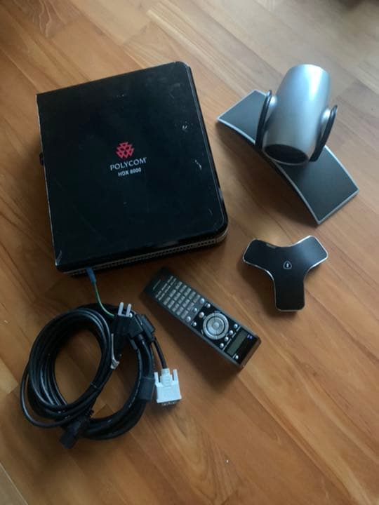 ★極美品★POLYCOM HDX8000 MPTZ-6 テレビ会議システム