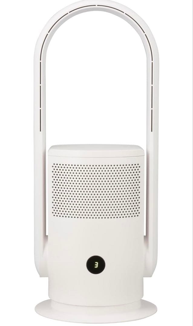 OHM 空気清浄機能付きファン APF-D34A-W