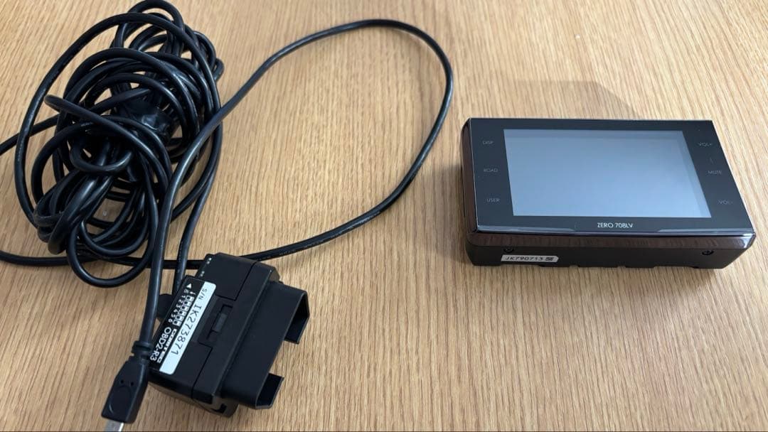 コムテックZERO 708LV レーダー探知機　リコール対応済み