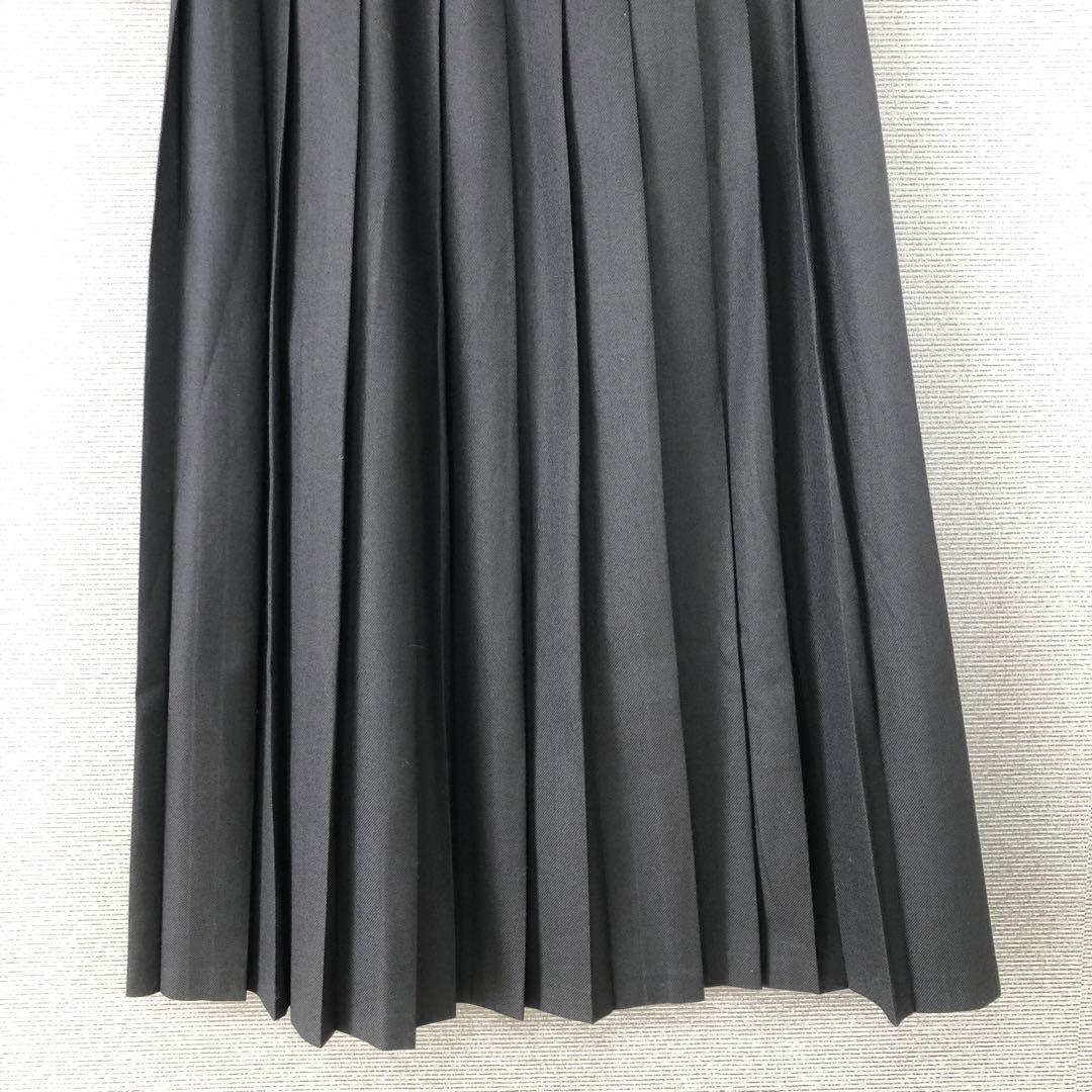 O’NEIL of DUBLIN キルト プリーツ ロングスカート ブラック