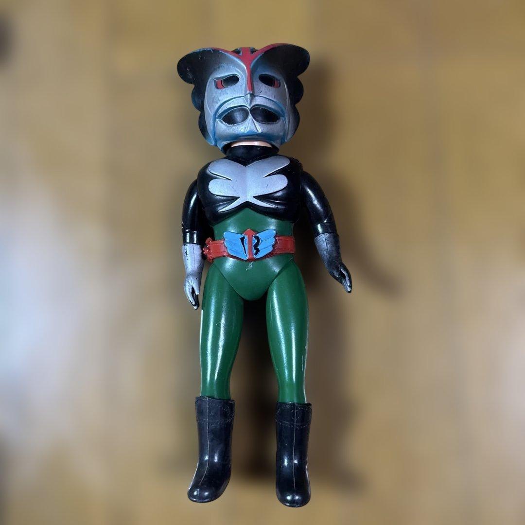 昭和レトロ 超人バロム1面とれソフビ