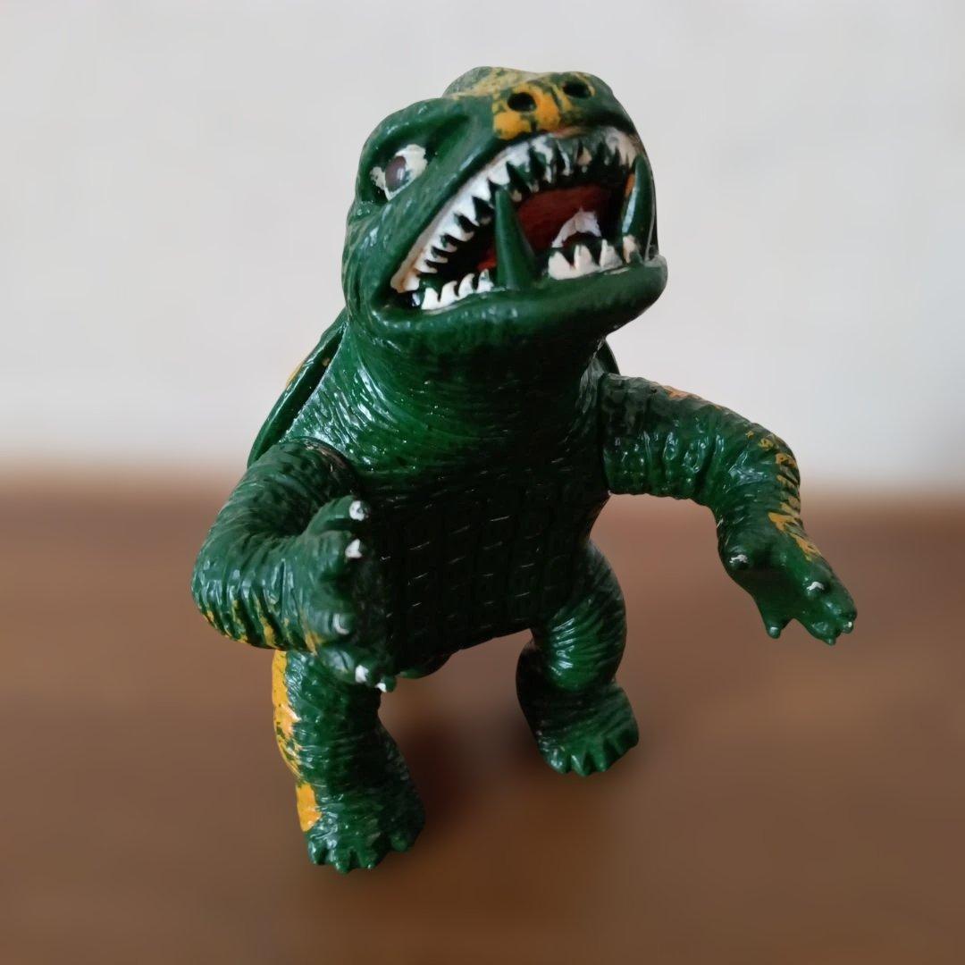 当時物　大映怪獣ソフビ　ガメラ