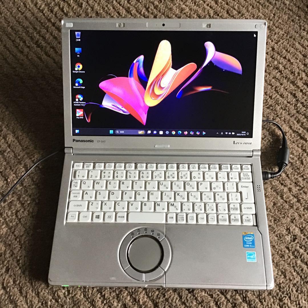 ★超速　Let’s Note最新Win11Pro Core i5/高速SSD