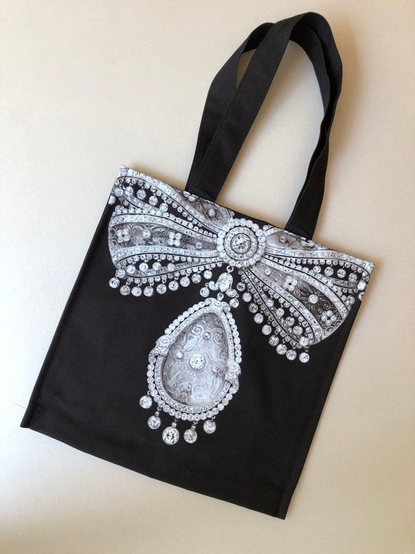 V&A 美術館 カルティエ展 CARTIER 限定トートバッグ ブローチ#1