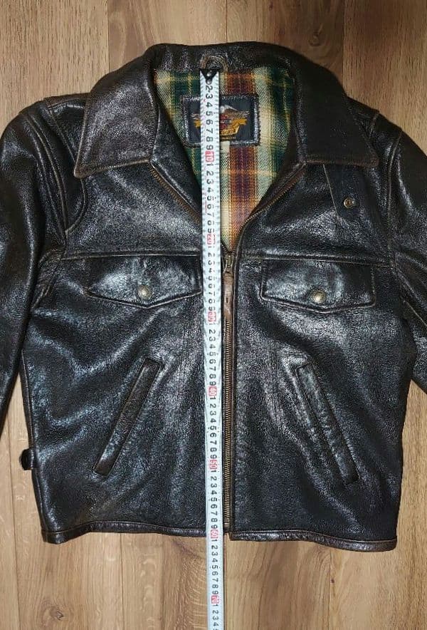 山羊革 ハーレーダビッドソン レザーシングルライタースジャケット Lサイズ