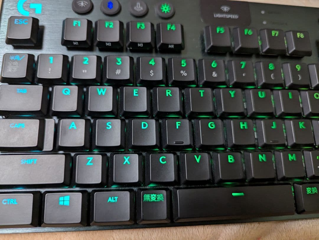logicool G913 TKL クリッキー