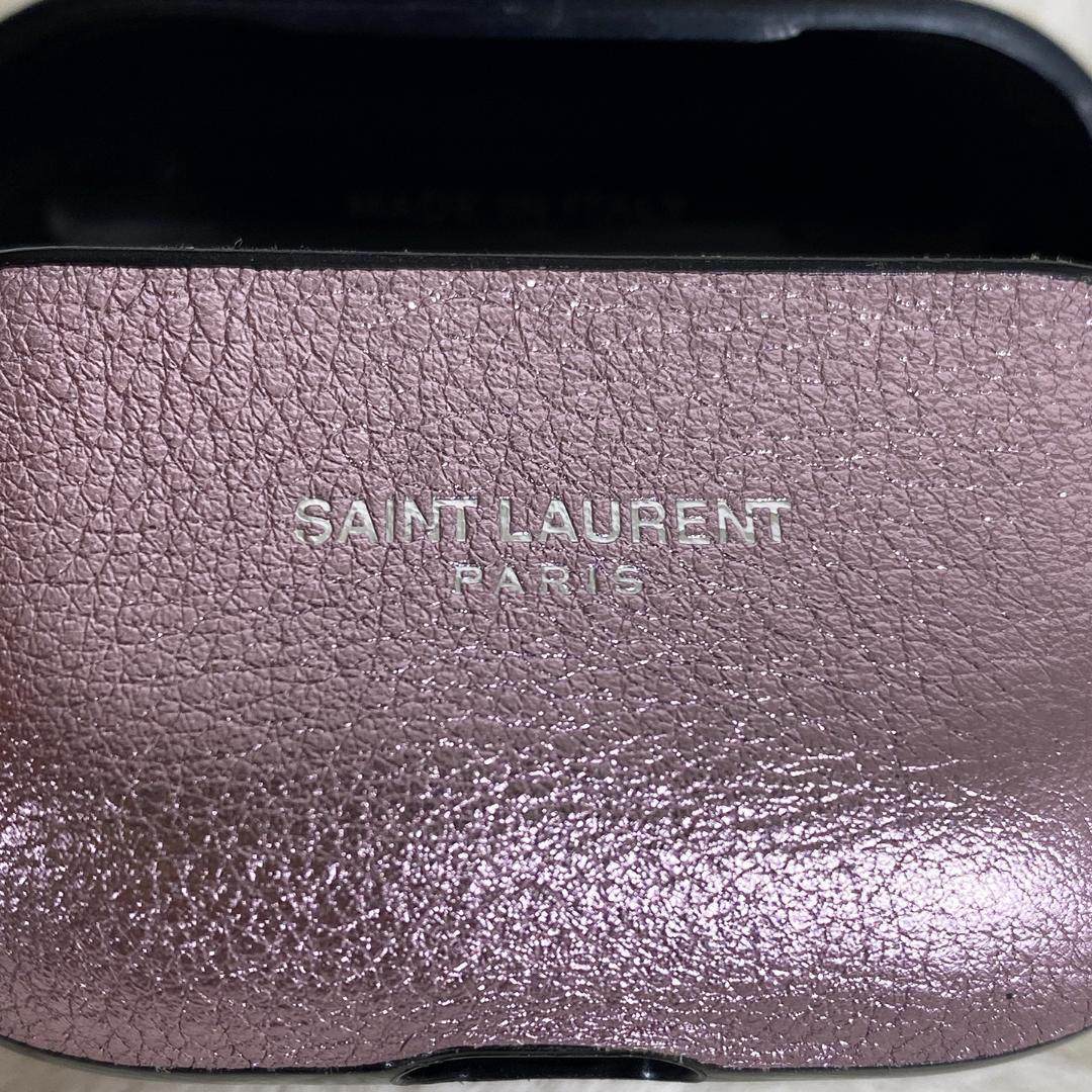 【Saint Laurent】 AirPods proケース (限定色)　ピンク