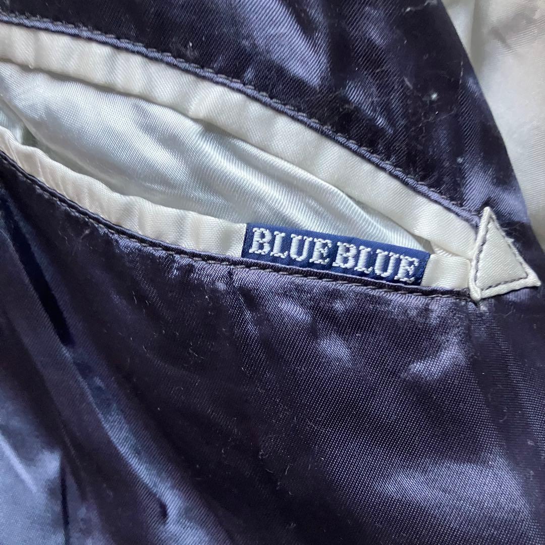「BLUE BLUE（ブルーブルー）」 リバーシブルスカジャン　サイズ S