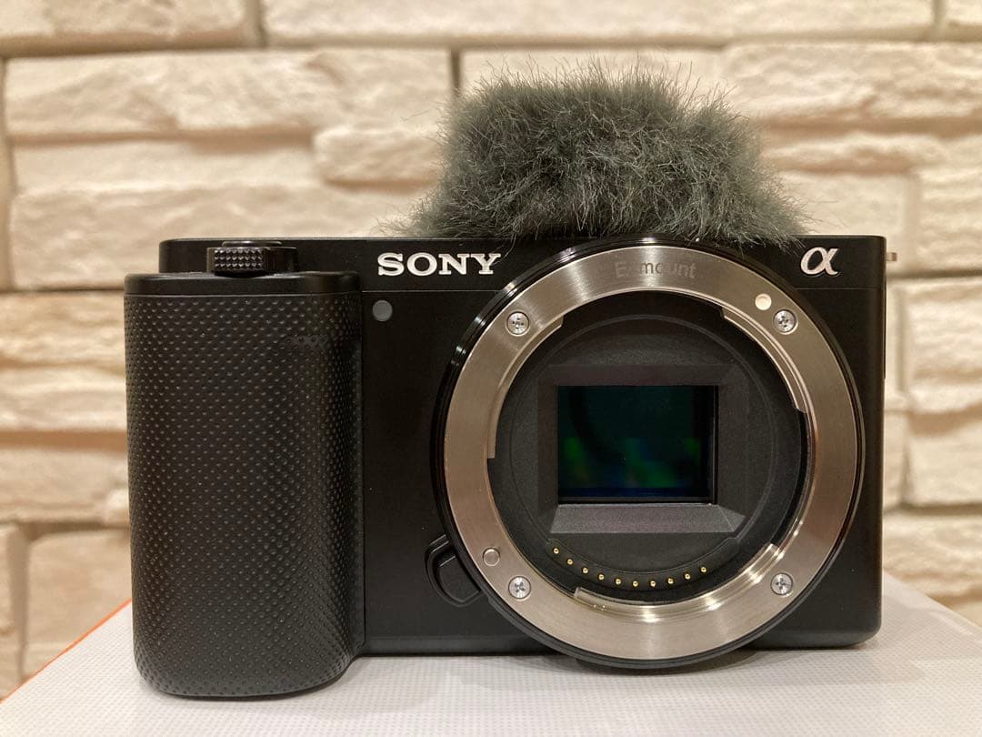 【美品】Sony ZV-E10+電動ズームレンズ+シューティンググリップ＋SD