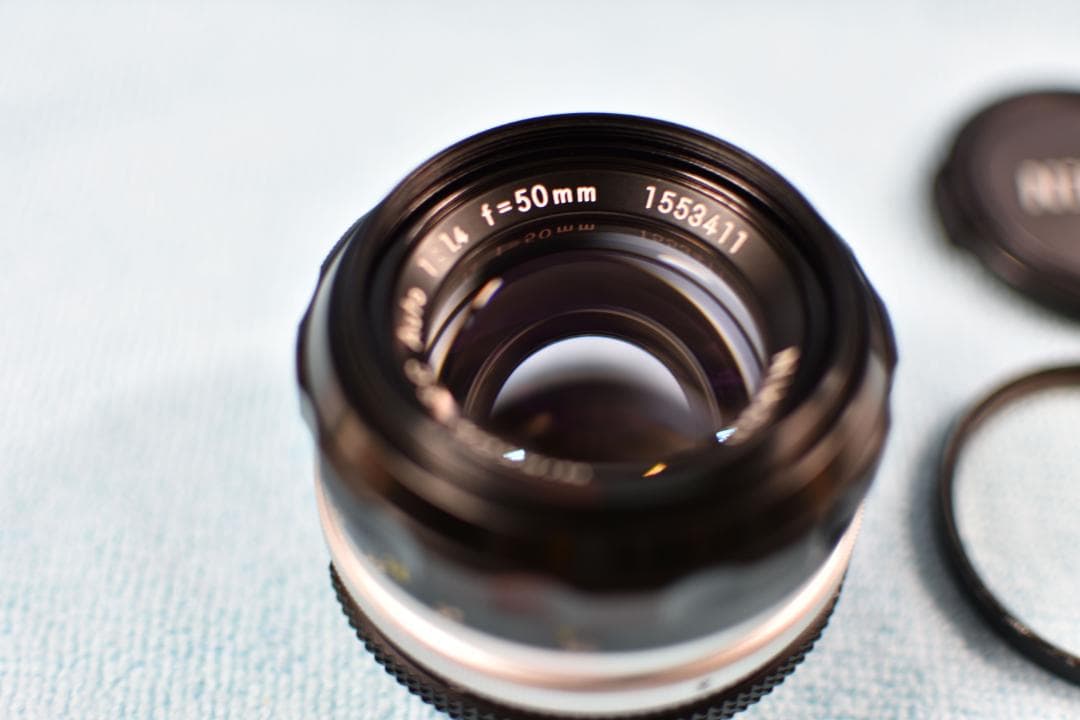 【綺麗】Nikkor-S.C Auto 1:1.4 f=50mm 1553411