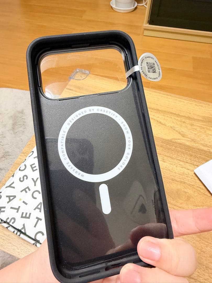 CASETIFY IPHONE17 PROMAX用ケース