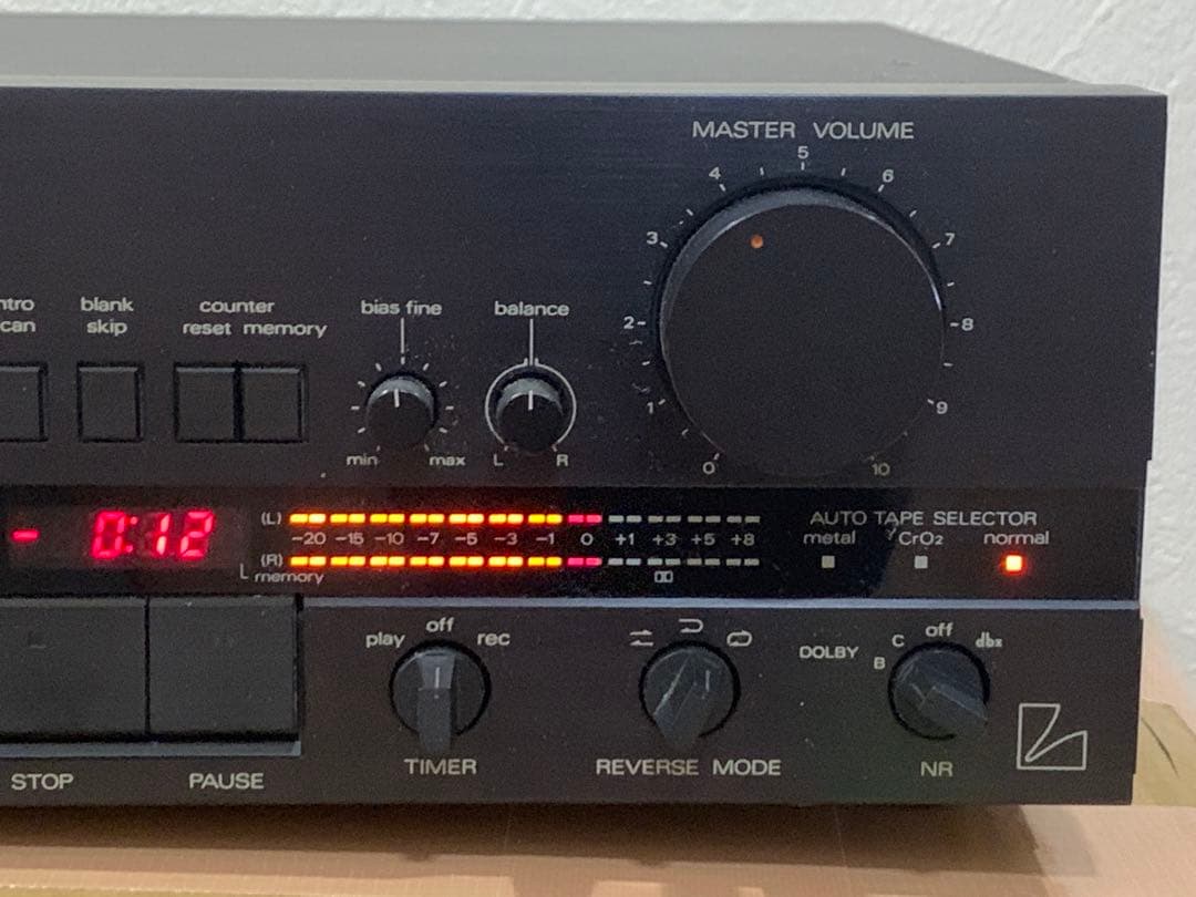 超希少　ALPINE/LUXMAN K-106 カセットデッキ