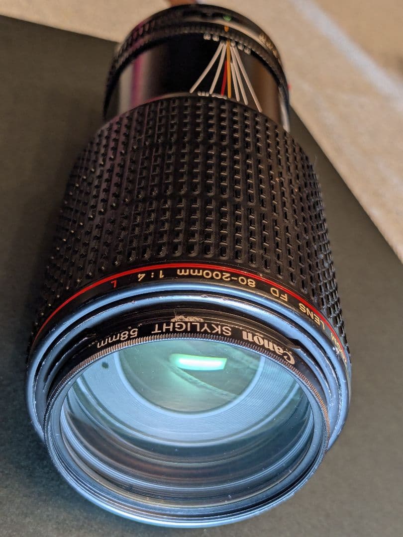 Canon 高画質Lレンズ 80-200mm f/4 FDマウント