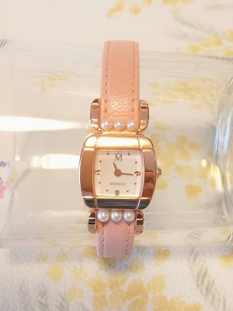 ミキモトの腕時計　電池交換済み！ベルト２本付き！