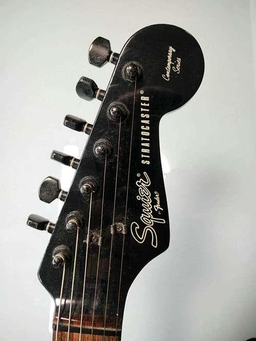 JVシリアルSquierbyFenderコンテンポストラトキャスターHHフジゲン