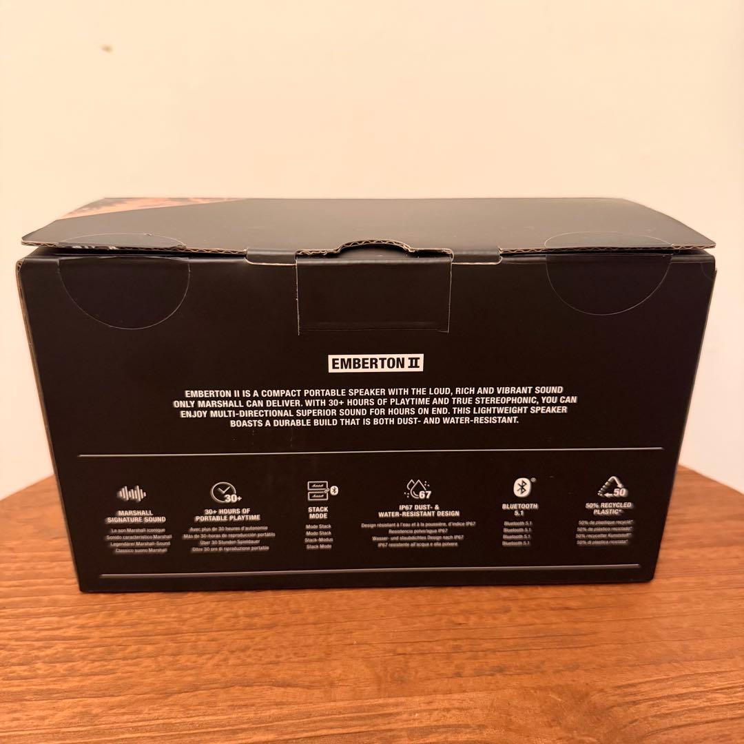 国内正規品 美品 Marshall Emberton Ⅱ 2 CREAM
